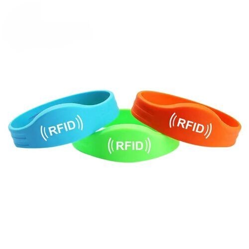 Pulsera RFID de silicona con logotipo personalizado para gestión de membresías NTAG213