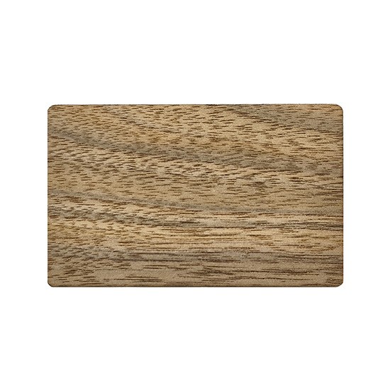 Tarjeta de madera RFID programable y ecológica de 13,56 MHz