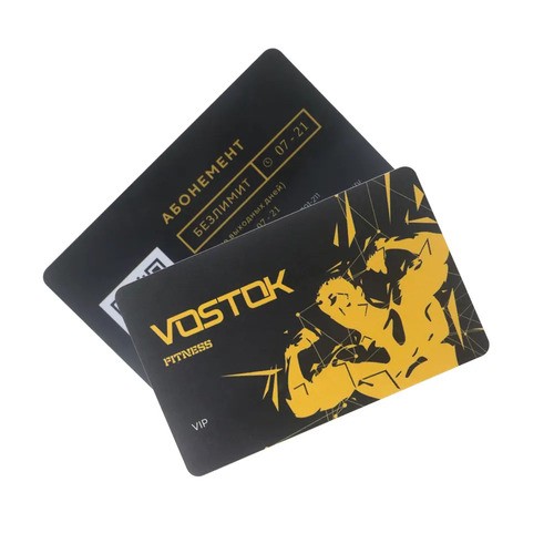 Tarjetas de membresía RFID personalizables Tarjeta VIP Tarjeta de fidelización