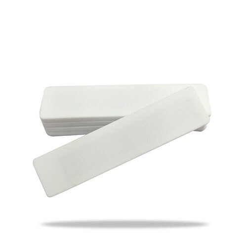 Etiqueta de lavandería de silicona suave RFID UHF lavable, resistente al calor, de 55 x 12 mm, con chip Alien H3