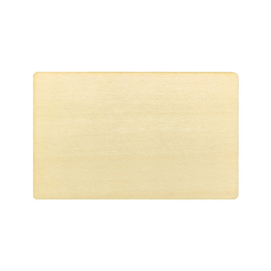 Tarjeta de llave de hotel de madera con grabado UV de logotipo personalizado de 125 Khz y 13,56 Mhz