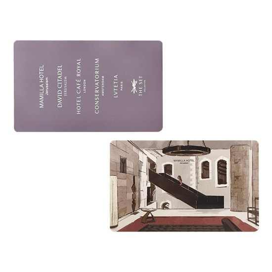 Tarjetas de visita New Vision compatibles con Mifare de 1K (Hotel Mamilla)