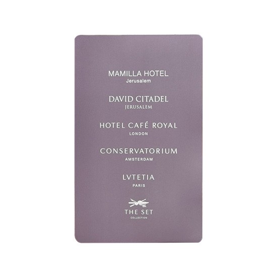 Tarjetas de visita New Vision compatibles con Mifare de 1K (Hotel Mamilla)