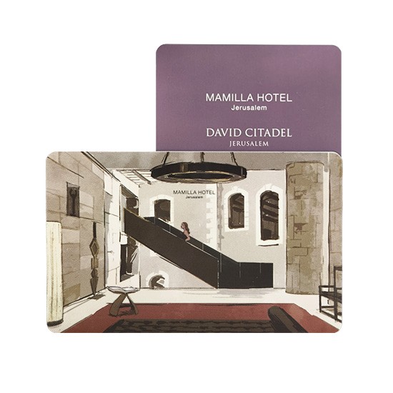 Tarjetas de visita New Vision compatibles con Mifare de 1K (Hotel Mamilla)