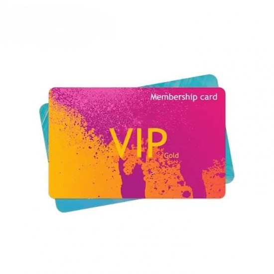 Tarjeta de plástico PETG biodegradable con logotipo personalizado RFID ecológica
