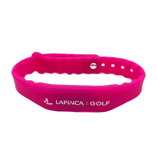 Pulsera de silicona RFID impermeable para control de acceso y gestión de membresías