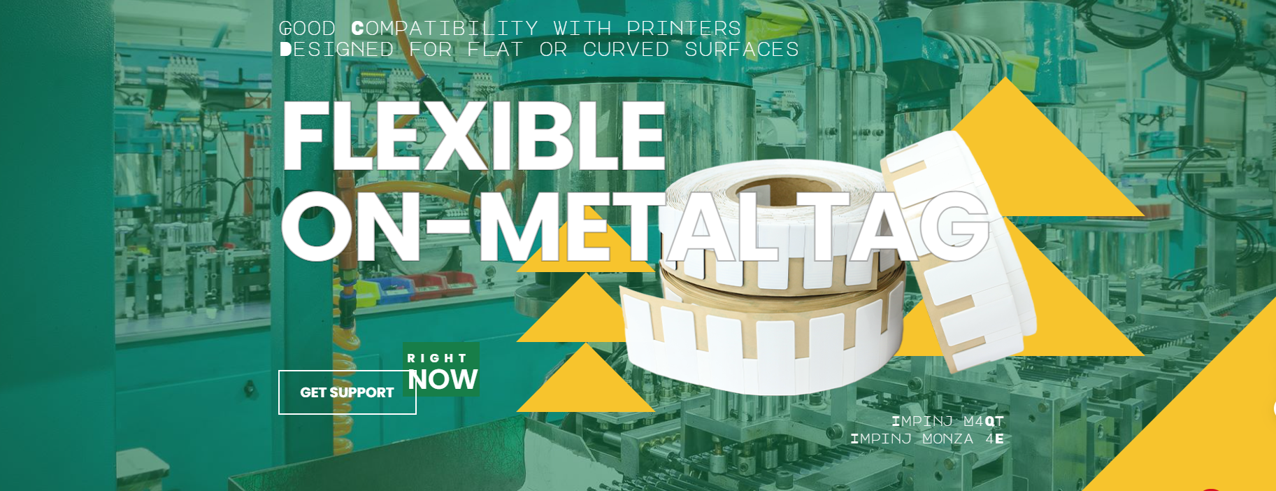 Etiqueta flexible RFID