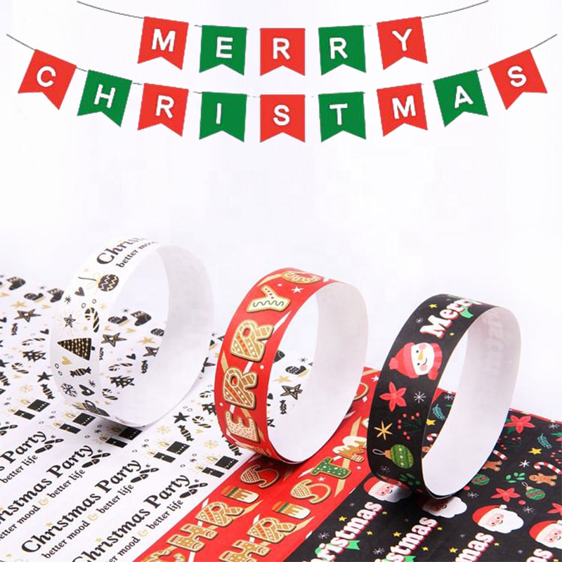 merry Christmas wristband