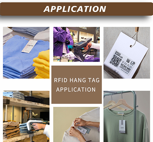 application of rfid hang tag