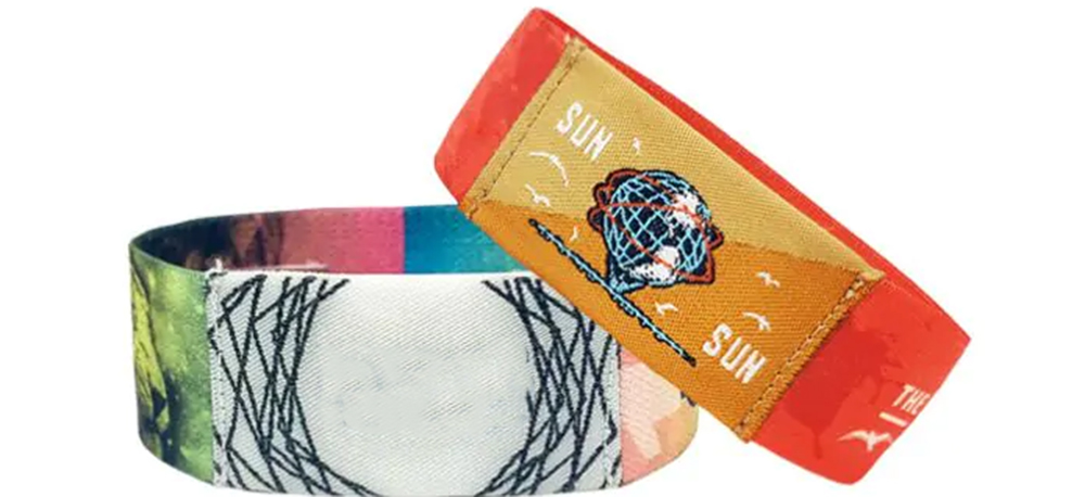 RFID Polyester Elastic Wristbands