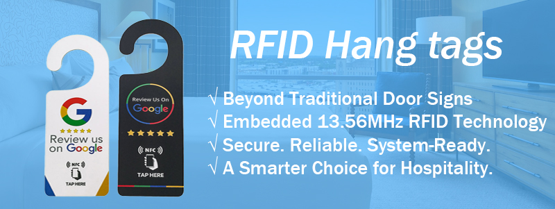 smart RFID door hanger for hotel room smart RFID door hanger for hotel room