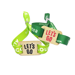 RFID fabric wristband for event access control