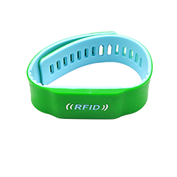 RFID silicone wristband for water park cashless payment