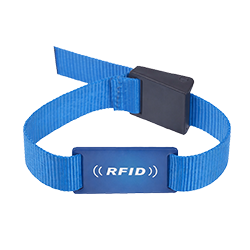 custom fabric RFID wristband for events