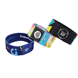 stretchable RFID wristband for festivals