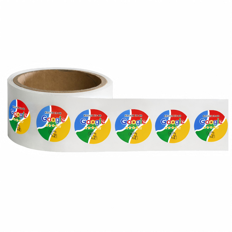 RFID NFC sticker label in roll format for automatic labeling machine