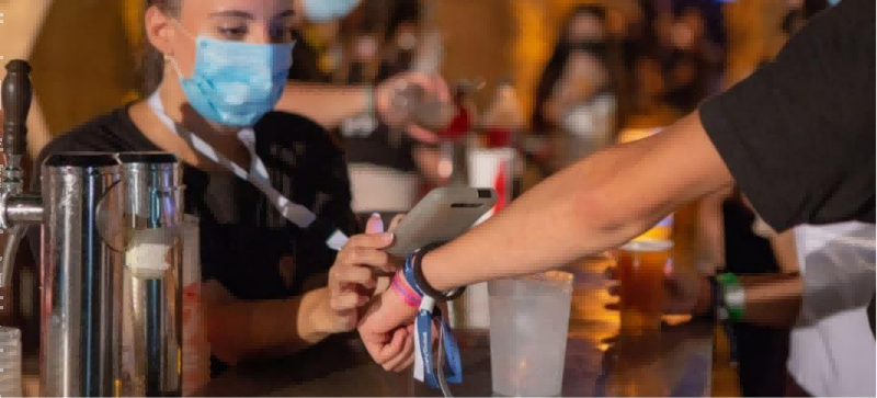 RFID loyalty program used for cashless payment and customer transactions