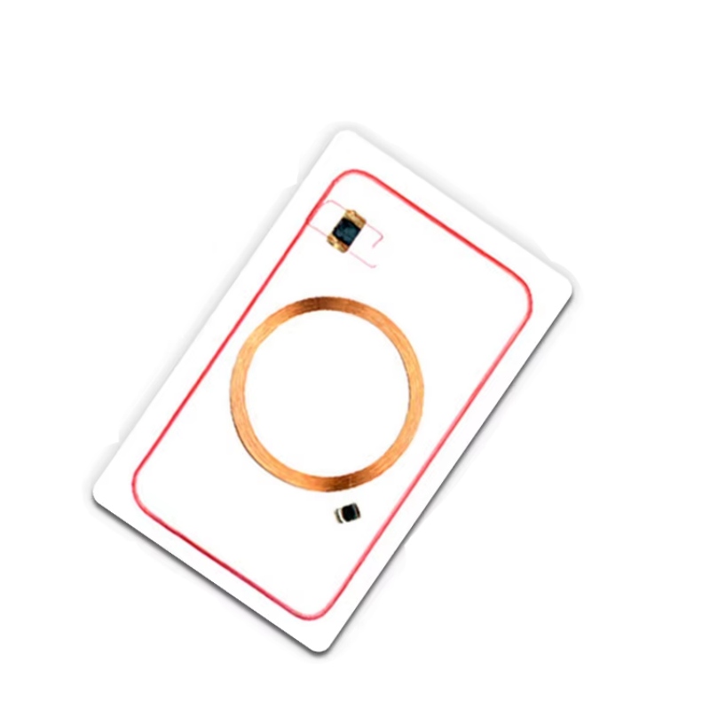 Custom dual frequency RFID card with printed logo