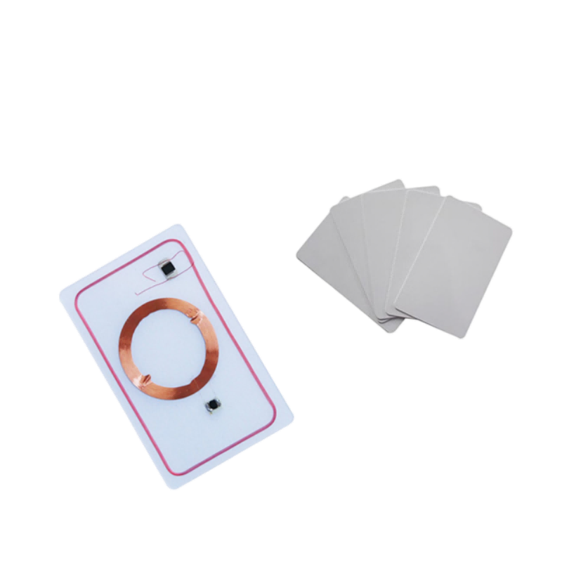 PVC dual chip RFID smart card for multi-system identification