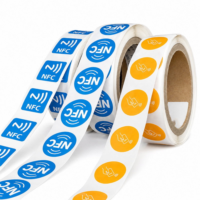 NFC Google review sticker