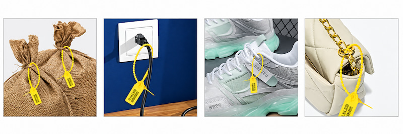 Disposable RFID cable tie tags used on cable assets Disposable RFID cable tie tags used on cable assets