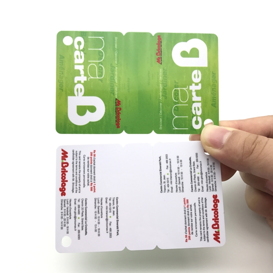 3 Up Membership Tags PVC Combo Cards