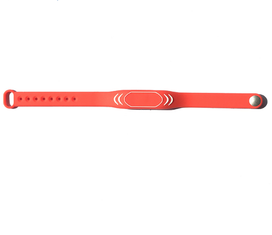 13.56MHZ adjustable silicone rfid wristband
