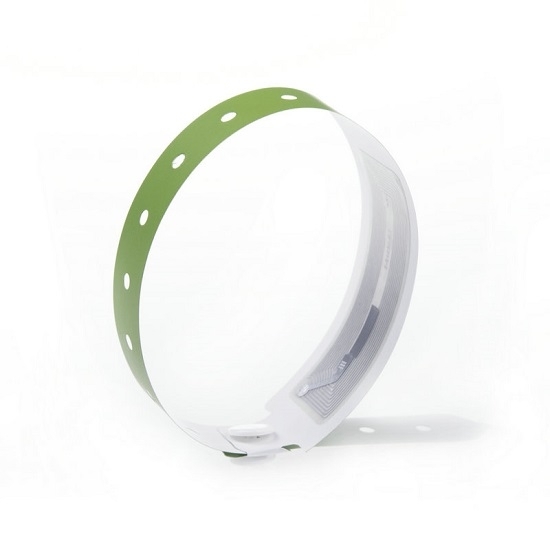 13.56MHZ RFID Disposable Paper Wristband