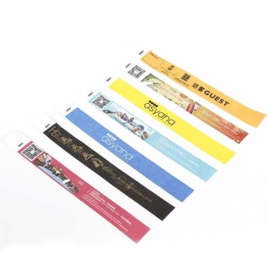 RFID paper wristbands