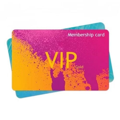 Tarjeta de regalo VIP con logotipo personalizado