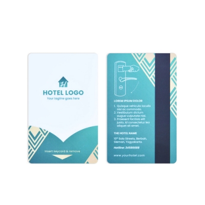 Tarjeta de llave de hotel RFID de 13,56 MHz