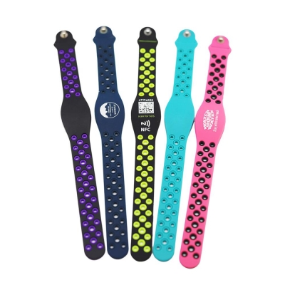 Pulsera NFC de silicona RFID