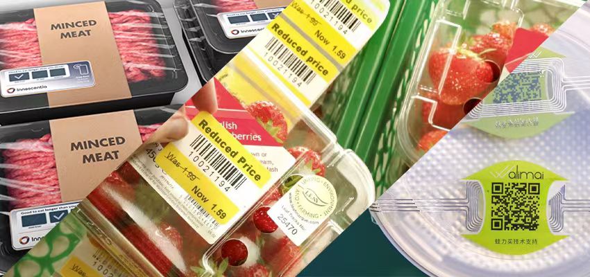 El uso de etiquetas RFID en la industria procesadora de alimentos y bebidas.
        