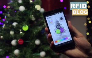 NFC Smart phone con chip inteligente para Chrismas