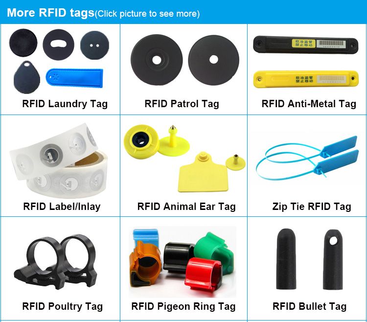 8 Formas y aplicaciones comunes de UHF RFID etiquetas