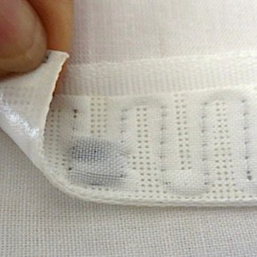 Etiqueta de nylon del lavadero de Fabic RFID, etiqueta del lavadero de la materia textil del RFID