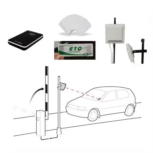 ¿Qué es la etiqueta RFID en el parabrisas de un automóvil?